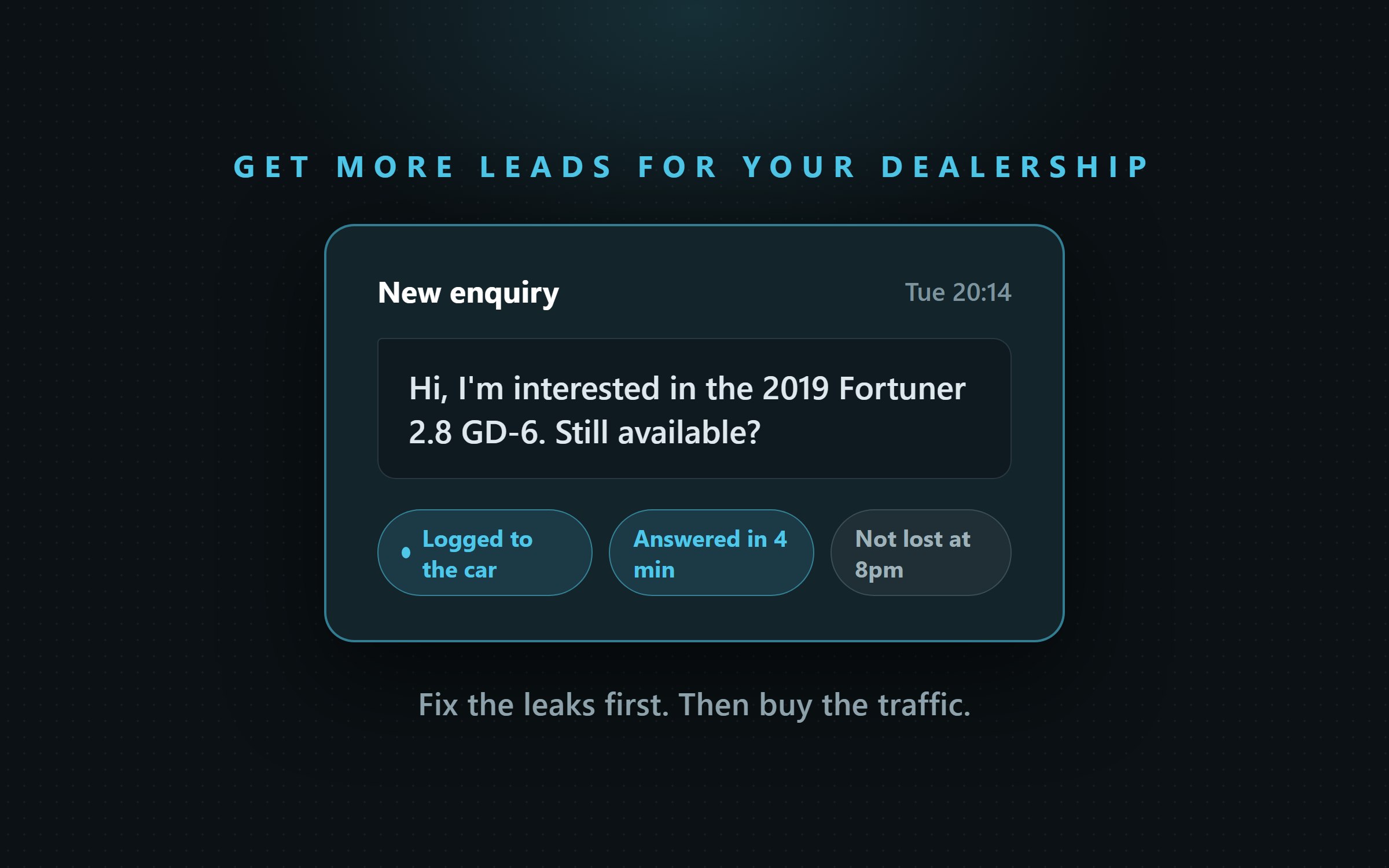 How to get more leads for your car dealership